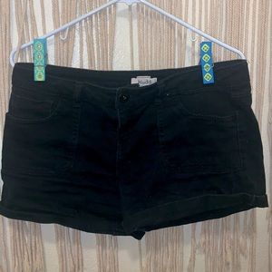 ❤️SOLD❤️ Black Denim Jean Shorts